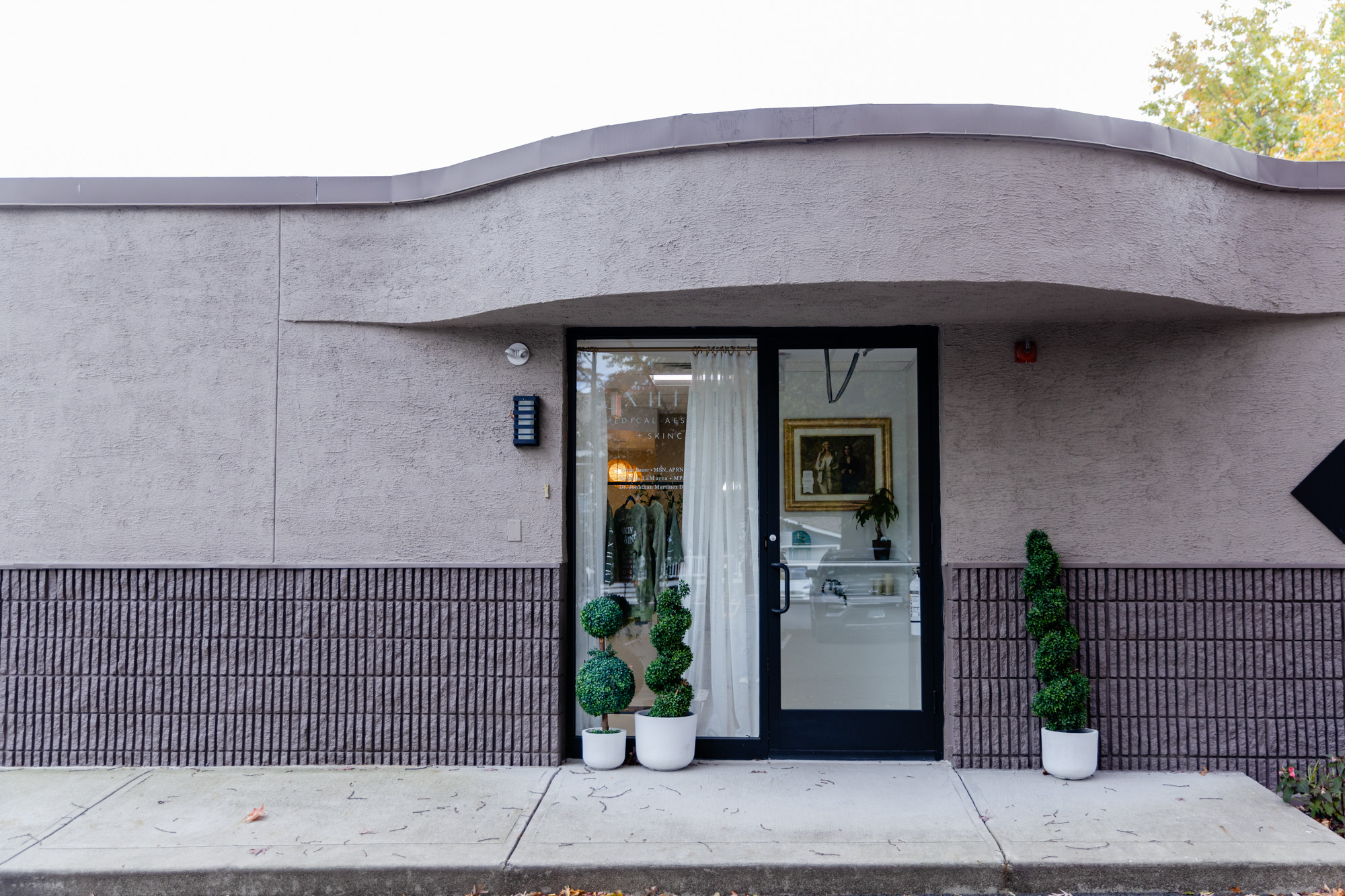 Front angle image of Exhibit Medical Aesthetics exterior